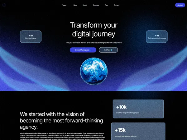 Bluetone theme screenshot