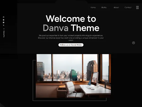 Danva theme screenshot