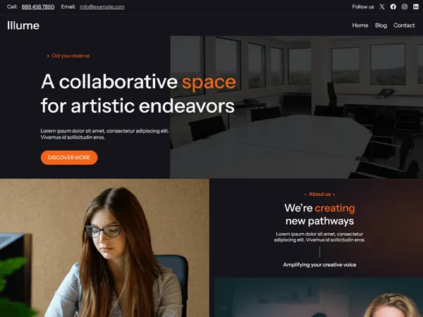 Illume theme screenshot
